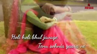 Holi Holi Bhul Javage Tenu Sohnia Yaara Ve [upl. by Relda901]