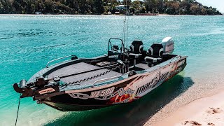 Mad Dog 461 Brute and 510 Dundee Pro aluminium fishing boats [upl. by Ainimre]