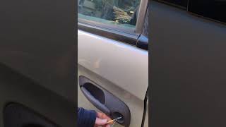 Picking Open a Vehicle lock [upl. by Germano]