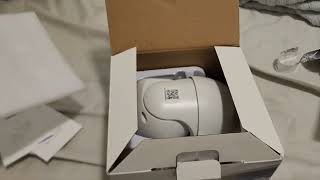 Unboxing security cámara wifi 360° Wesecuu [upl. by Lynne]