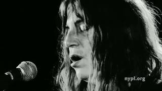 Patti Smith  Grateful  LIVE from the NYPL [upl. by Eulau]