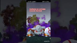 Pokémon GO Defeating Giovanni And Catching Shadow Heatran Shadow Heatran Giovanni Pokémon [upl. by Chiquia]