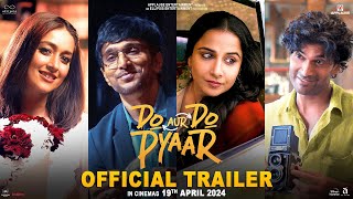 Do Aur Do Pyaar  Official Trailer  Vidya B Pratik G Ileana D Sendhil R  Applause Entertainment [upl. by Reade]