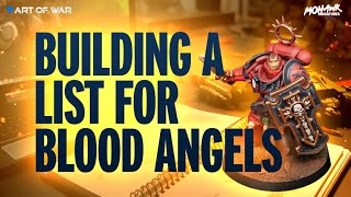 Learn how to build the best Blood Angels List for Warhammer 40000 [upl. by Hannazus]