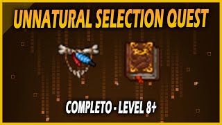 TIBIA  UNNATURAL SELECTION QUEST COMPLETA  TRIBAL CREST  TOME OF KNOWLEDGE [upl. by Margarete]