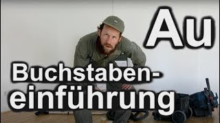 1 Klasse Buchstabeneinführung Au akustische und optische Analyse [upl. by Naus]