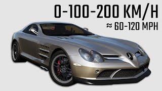 Mercedes SLR McLaren  Acceleration in 20 Games [upl. by Simeon]