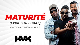 Harmonik  MATURITÉ lyrics official [upl. by Nohtanoj570]