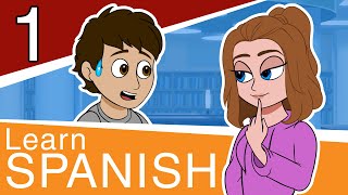 Learn Spanish for Beginners  Part 1  Conversational Spanish for Teens and Adults [upl. by Nyllaf]