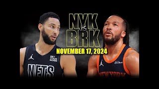 Nov 17th 2024 Knicks Vs Nets BOXSCORE BREAKDOWN Towns FUELS Knicks Win [upl. by Nwahsram]