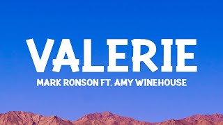 Mark Ronson  Valerie Lyrics ft Amy Winehouse [upl. by Ader]