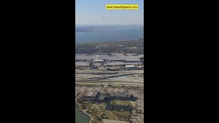 Dallas Texas Usa Flight Landing On Dallas Fort Worth Airport [upl. by Forest]