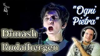 Dimash Kudaibergen quotOgni Pietraquot Reaction So much talent [upl. by Rabaj432]