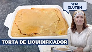 TORTA RÁPIDA DE LIQUIDIFICADOR super nutritiva proteica e sem glúten [upl. by Yellek]