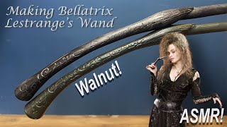 Making Bellatrix Lestranges Wand ASMR [upl. by Lucia]