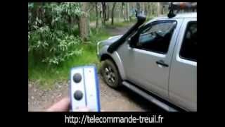 Telecommande sans fil pour treuil [upl. by Ecirrehs]