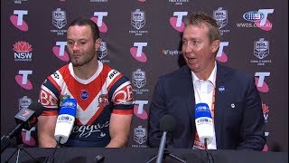 NRL Press Conference Sydney Roosters  Preliminary Final [upl. by Fiden778]