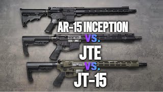 Juggernaut Tactical AR15 Inception vs JTE vs JT15 [upl. by Ahseela]