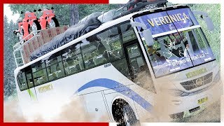 ✅ LAKA TRANS SULAWESI Bus Jurusan Bitung Gorontalo Alami Kecelakaan di Bolmut [upl. by Lleksah]