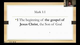 Marks Gospel [upl. by Nahtanaj106]