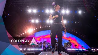 Coldplay  WE PRAY feat Little Simz amp Elyanna Glastonbury 2024 [upl. by Torras]