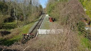 Penygarreg Lane Halt Railway Station Cambrian Heritage Railways [upl. by Nnaytsirk]