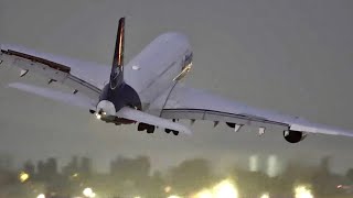 A380 Hits Wake Turbulence On Takeoff [upl. by Teressa]