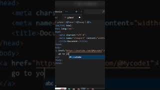 html href tag  HTML html html5 htmltutorial [upl. by Quickman831]