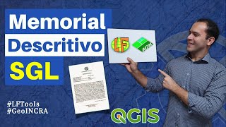 Memorial descritivo no SGL com QGIS [upl. by Laforge]