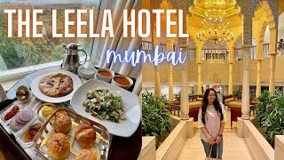 5 Star Hotel in Mumbai  The LEELA PALACE  Five Star Food amp Room Tour hindivlog [upl. by Neerak608]