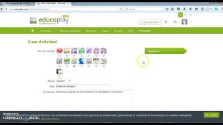Tutorial uso de la herramienta Educaplay [upl. by Odlo601]