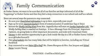 Mrs Sagnellas Monday Message  Family Communication [upl. by Kcirdet]