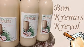 Resèt kremas ayisyen koman ou kapab fe kremas haitian kremas recipe [upl. by Risser]