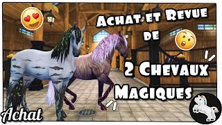 STAR STABLE ONLINE  ACHAT ET REVUE DE 2 CHEVAUX MAGIQUES  😍 [upl. by Afihtan]