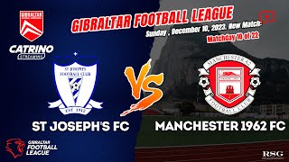 St Josephs FC  Manchester 1962 FC  Gibraltar Football League 2324  Matchday 10 [upl. by Champagne]