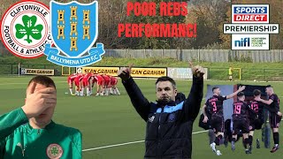 BALLYMENA SHOCK REDS CLIFTONVILLE VS BALLYMENA MATCHDAY VLOG 13 [upl. by Vaas707]