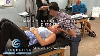 Mobilization for Cervicogenic Dizziness [upl. by Ffirahs408]