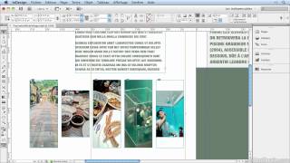 InDesign CS6  Travailler avec les blocs [upl. by Zetnwahs]