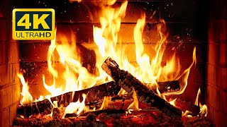 🔥 Cozy Fireplace 4K 12 HOURS Fireplace with Crackling Fire Sounds Crackling Fireplace 4K [upl. by Etiragram]