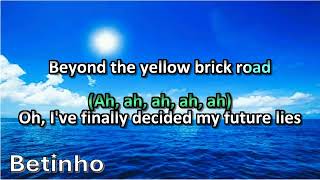 Karaokê  Elton John  Yellow Brick Road [upl. by Holsworth357]