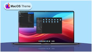 How to Make Your Gnome Look Like MacOS  MacOS Theme For Gnome [upl. by Thgirw535]