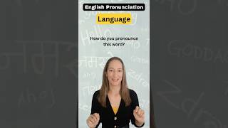 How to pronounce language and languages [upl. by Ilsa]