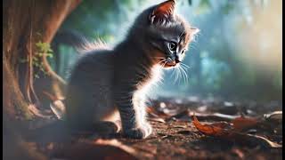 Meow Meow Meow Meow Sad Song Video Music Lyric [upl. by Malissia]