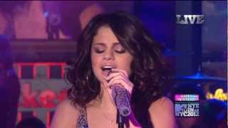 Selena Gomez  Hit The Lights  Love You Like A Love Song MTV NYE 2011 [upl. by Alie]