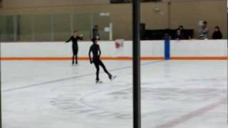 Mao Asada  SP Scheherazade RunThrough  4CC Ladies practice February 9 2012 [upl. by Giacomo]