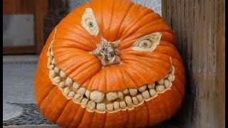 Halloween Pumpkins Pumpkin Carving Song Dance Ideas Pranks Prank Massacre Decorations Singing [upl. by Asiuqram]