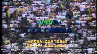 Colombia  Alemania en Italia 90 Noticiero 24 Horas [upl. by Anirrehs]