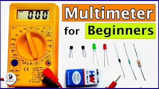 How to use a Digital Multimeter  Best Multimeter for Beginners [upl. by Ttirb]