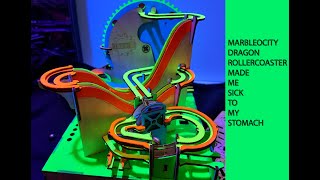 Marbleocity Dragon Coaster Made Me Sick to My Stomach [upl. by Noivaz]