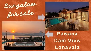 Pawana Lonavala Scenic Dam view Bungalow for sale Maharashtra [upl. by Ashbey]